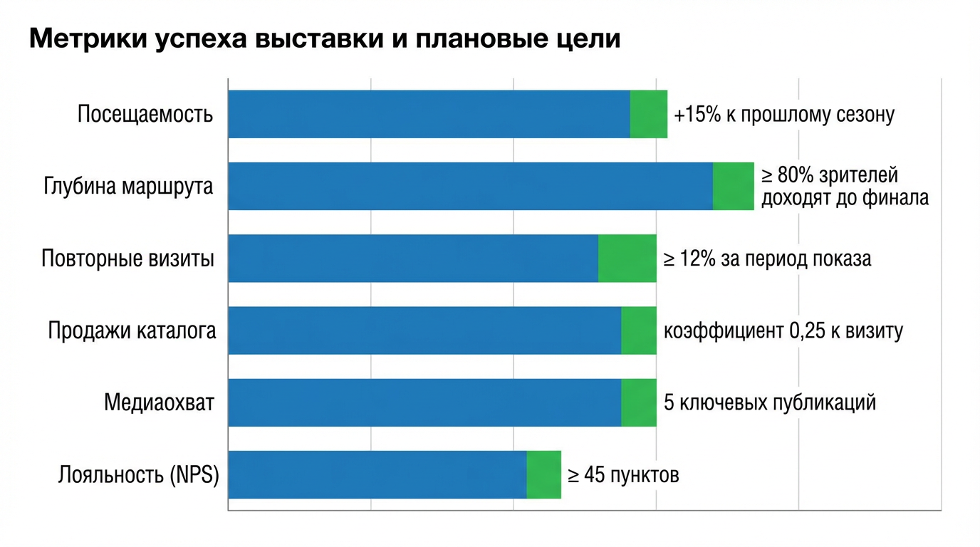 Метрики успеха выставки